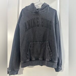 Anine Bing Charcoal Hoodie